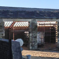 Stone Garage Block - Cowling